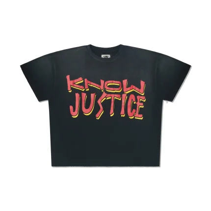 Barrier Worldwide Know Justice Know Peace Aged T-Shirt