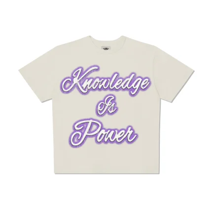 Barrier Worldwide Knowledge is Power Vintage Ringer Tee