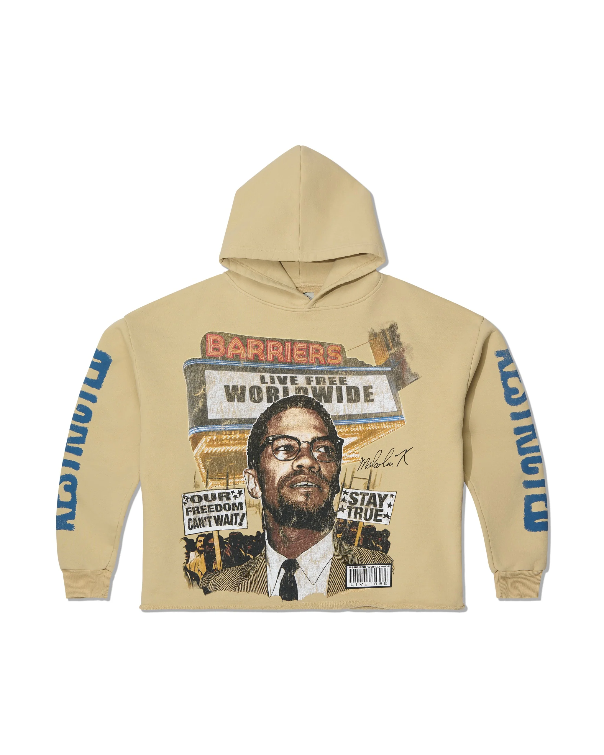 Barriers Apollo Hoodie in Cream Barriers Apollo Hoodie in Cream