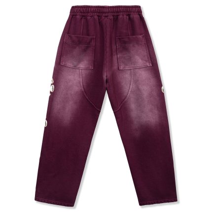 Barriers Cowrie Shell Maroon Sweatpant