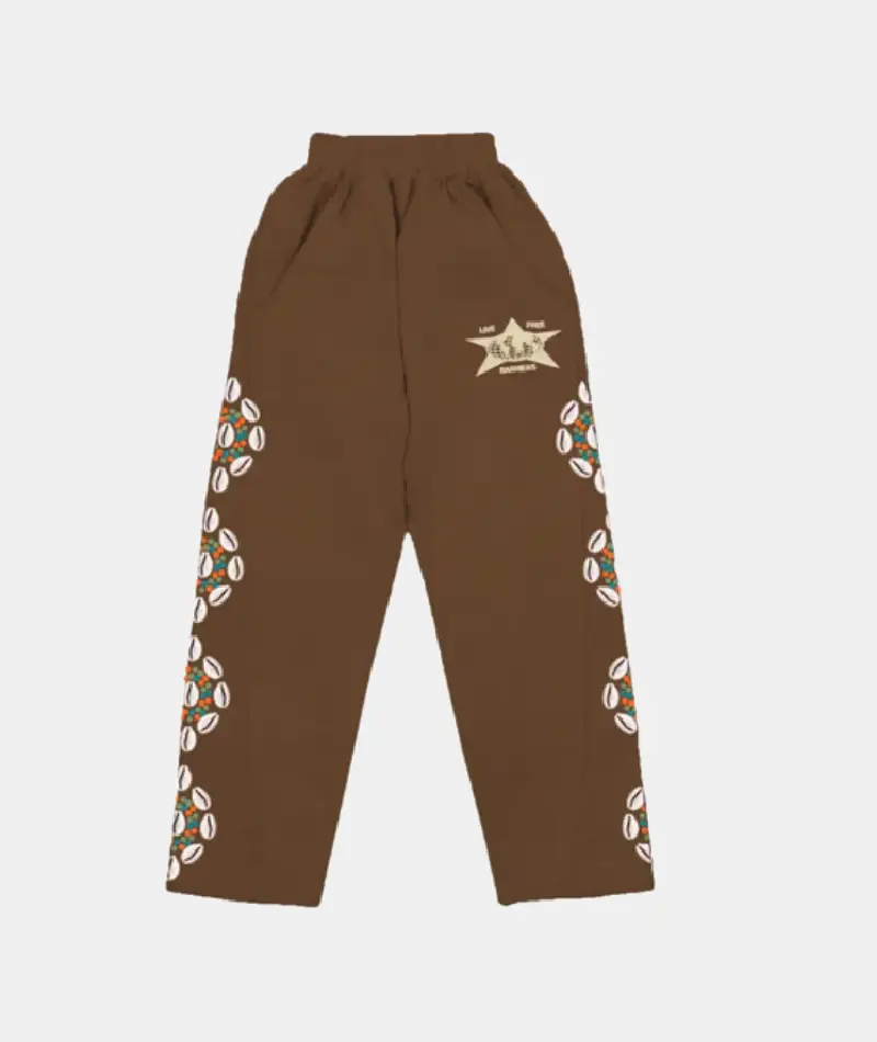 Barriers Cowrie Shell Sweatpants Brown Barriers Cowrie Shell Sweatpants Brown