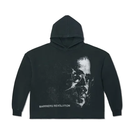 Barriers Educated Human Aged Hoodie in Black