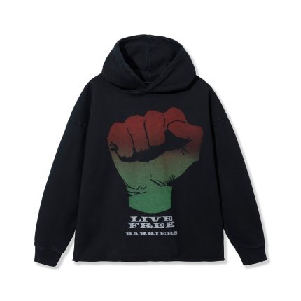 Barriers Fist Hoodie Black