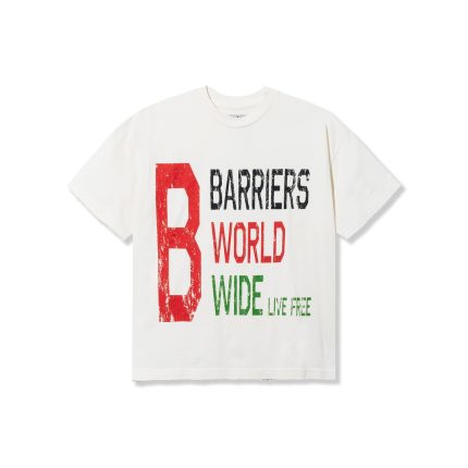 Barriers Flag SS T-Shirt - Cream