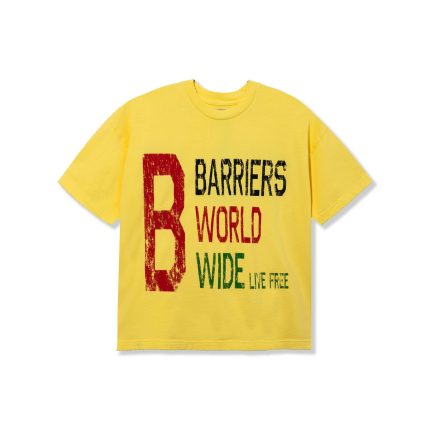 Barriers Flag SS T-Shirt - Yellow