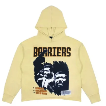 Barriers Fred Hampton Hoodie Cream