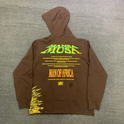 Barriers Mansa Musa Hoodie Brown