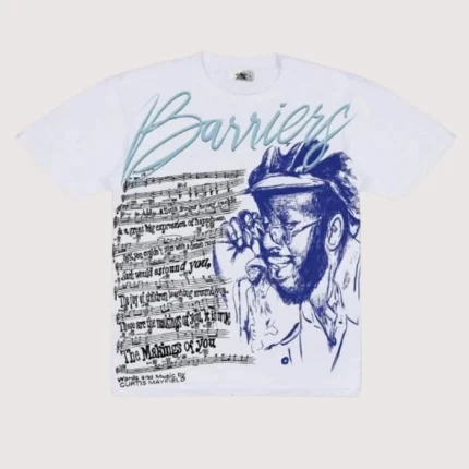 Barriers Worldwide Curtis Mayfield T-Shirt White