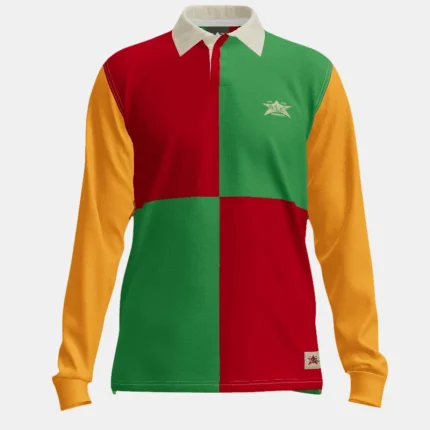 Barriers Worldwide Rugby Sweatshirt Red Yellow